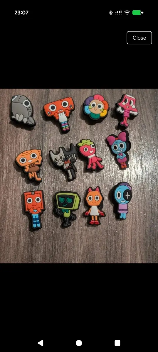 Dandy's world shoe charms