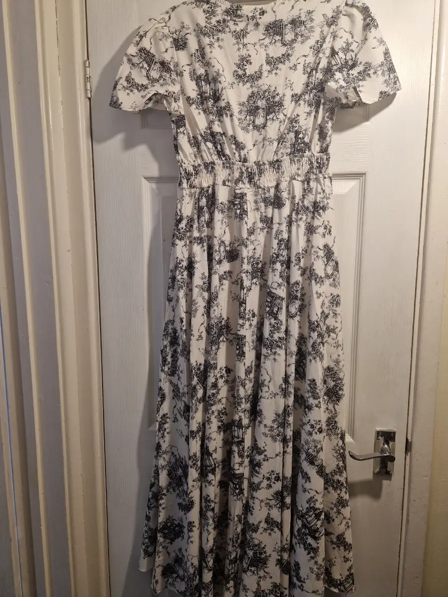 Rusttydustty Toile Print Midi/ long  summer dess