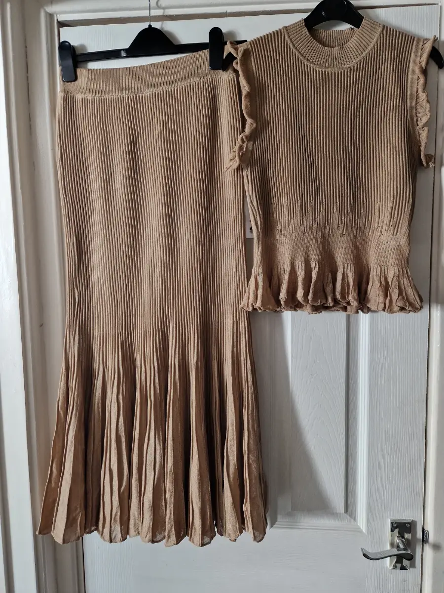 Stylish viscose 2-piece co-ord set