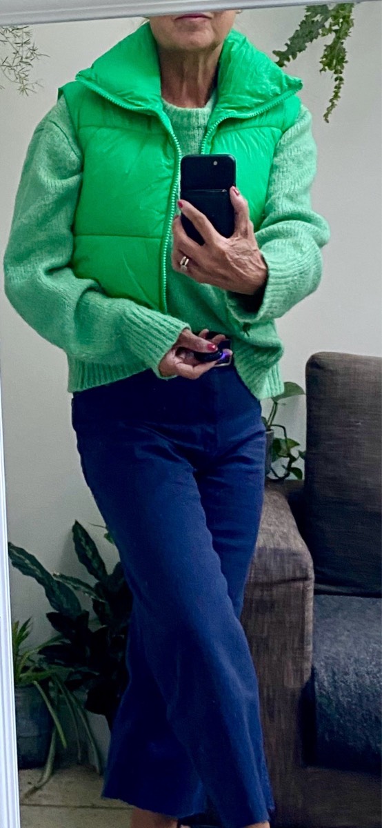 Cropped woman’s Gillet size 10
