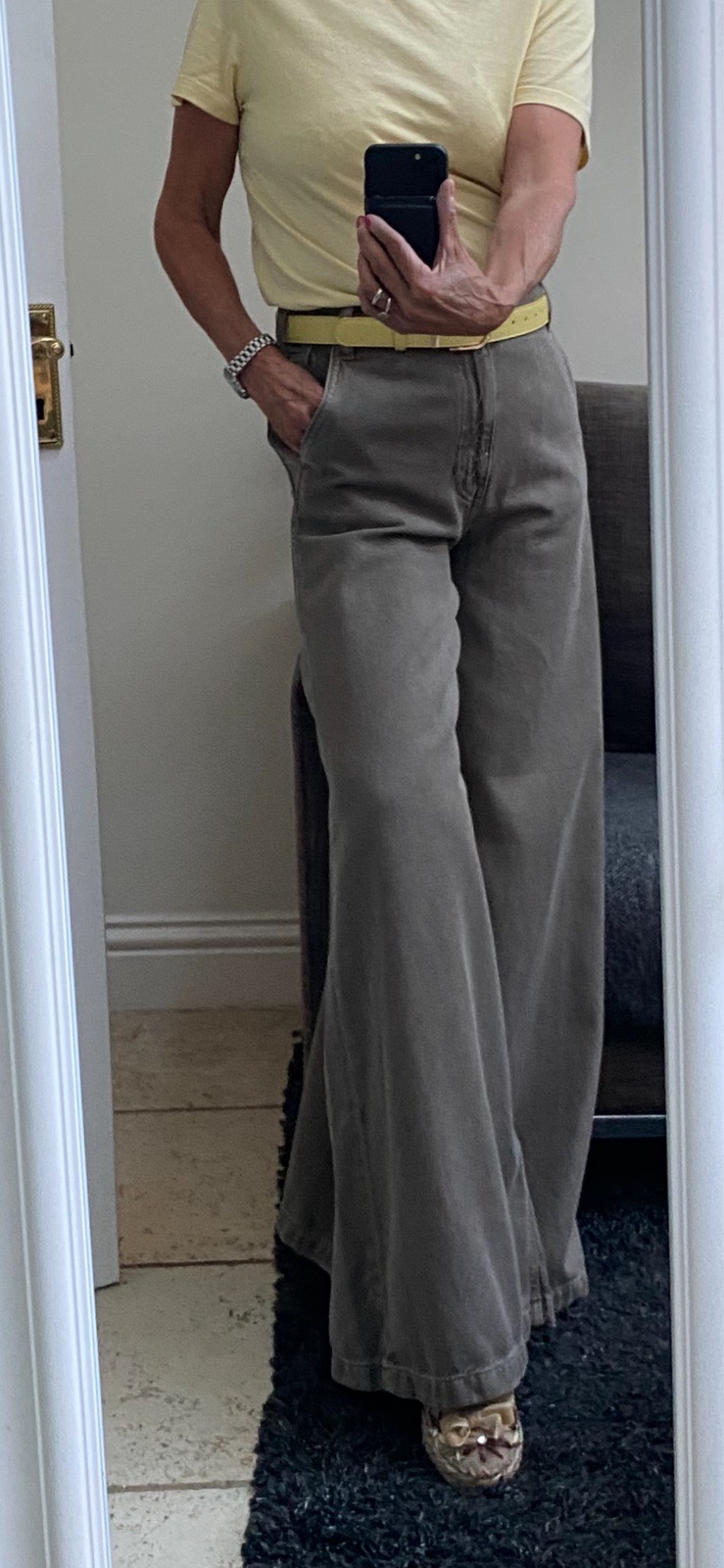 M&S palazzo jeans size 10R