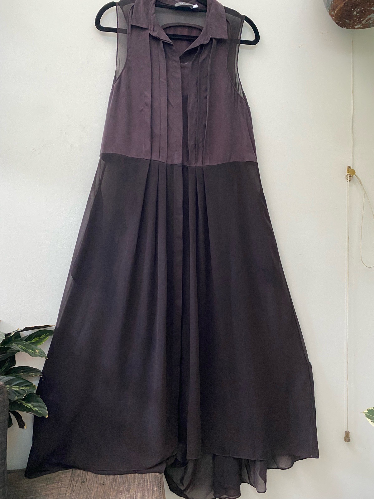 Mint velvet dress purple size 10 VGX