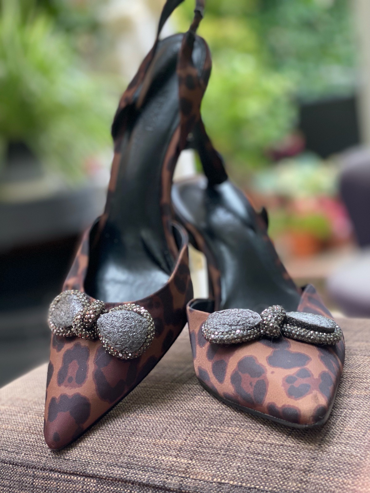 Next heeled slingback shoes size 6 VGC