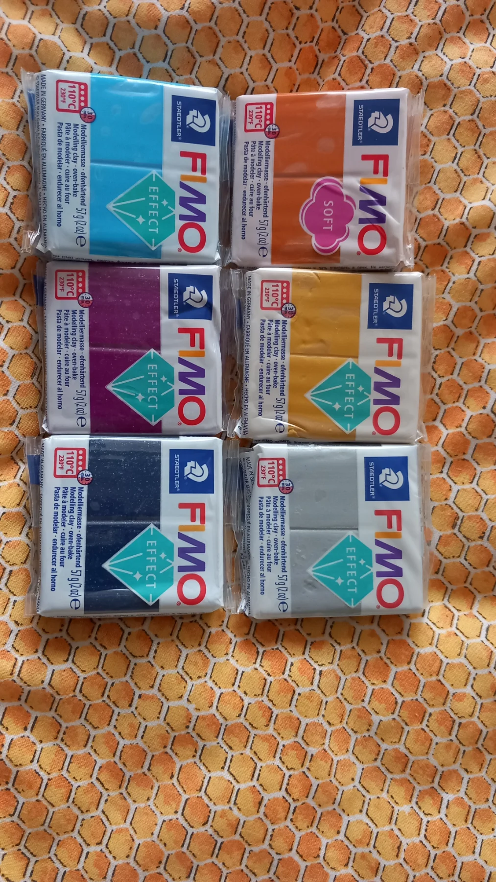 Bundle of 6 FIMO modelling play