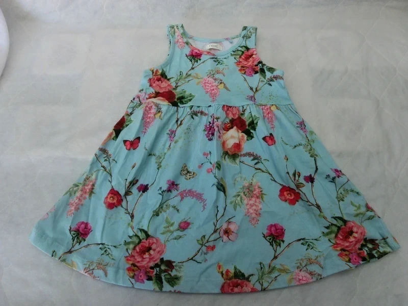 Next Floral Sleeveless Jersey Dress Age 12-18 Months