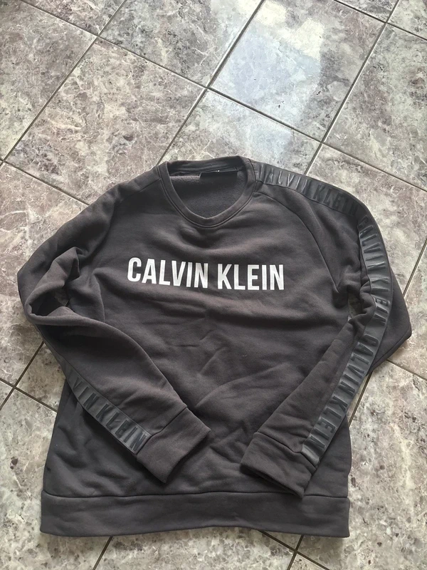 Charcoal Grey Calvin Klein Sweatshirt Size L 14/16
