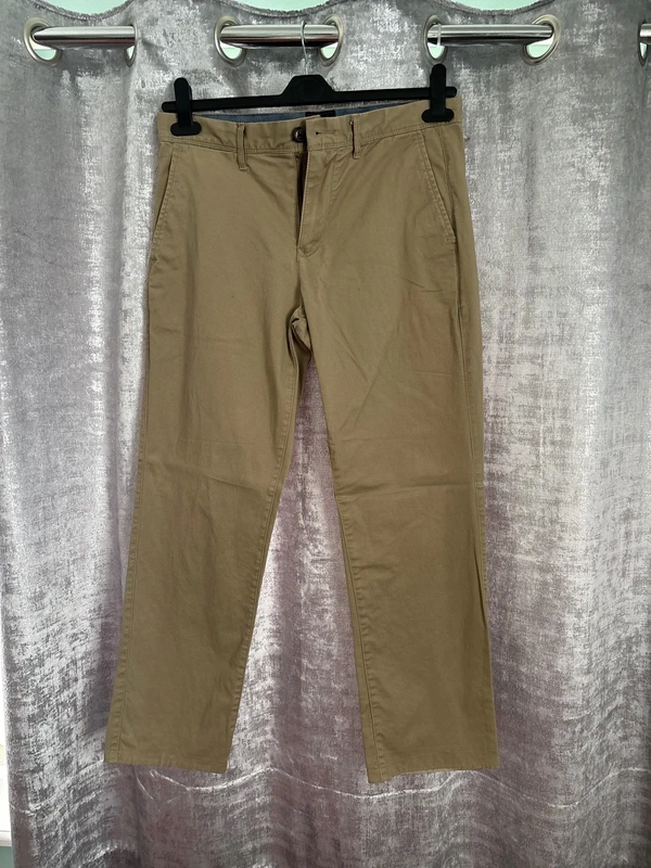Mens Gap Khaki Trousers W30 L30