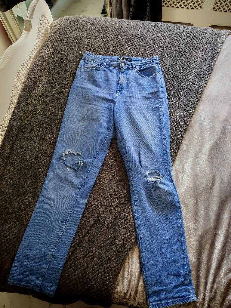 POP‑PUNK SK8ER GIRL JEANS — SIZE 12