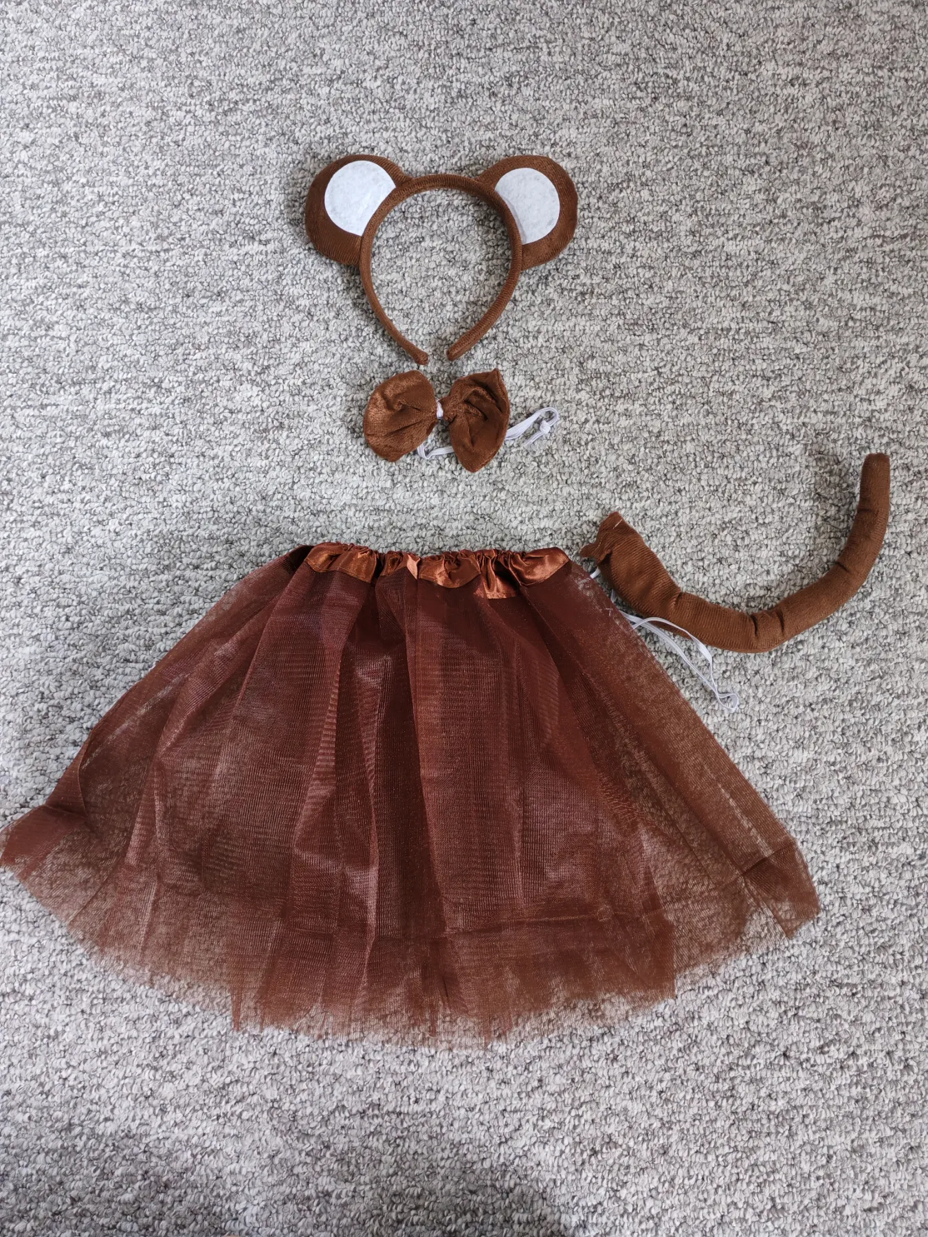 Monkey children's costume tutu fancy dress