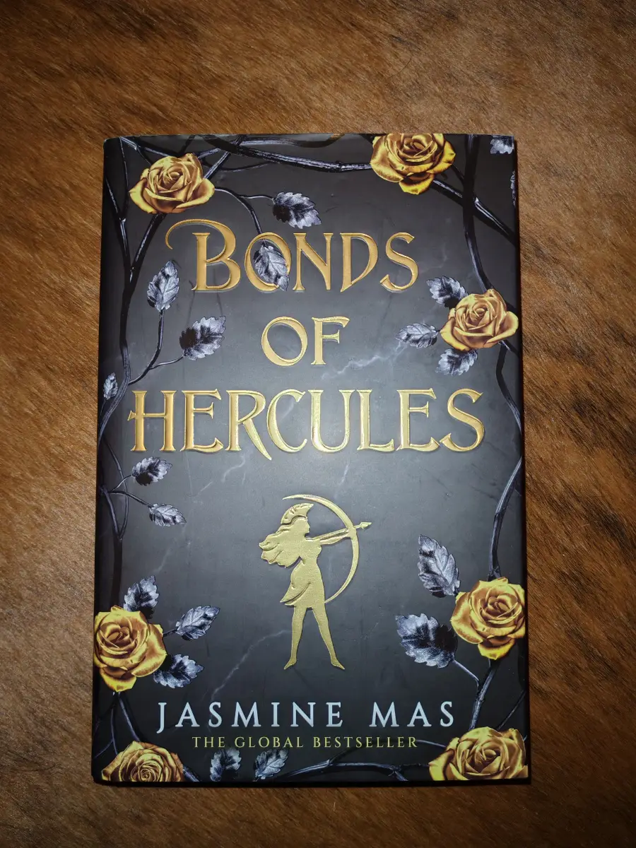 Bonds of Hercules hard back cover Jasmine Mas