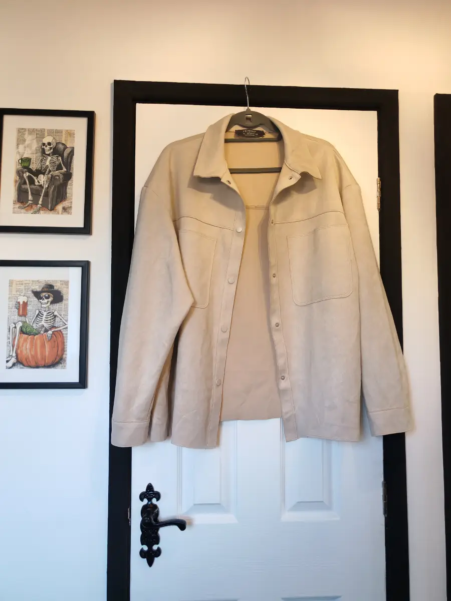 light beige jacket