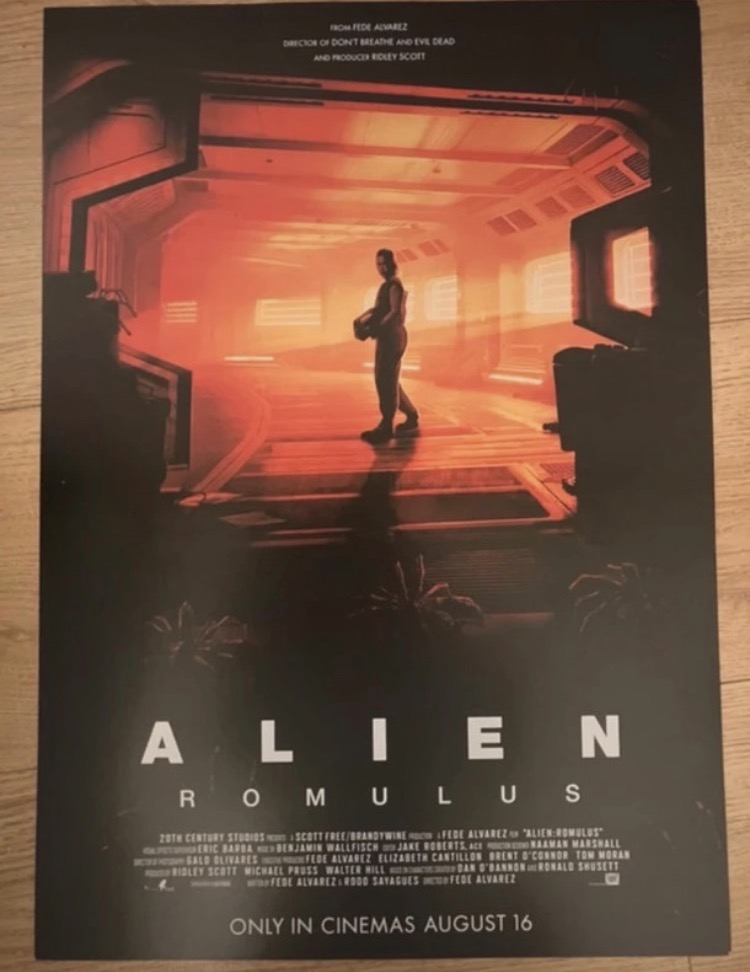 Alien Romulus A3 poster new