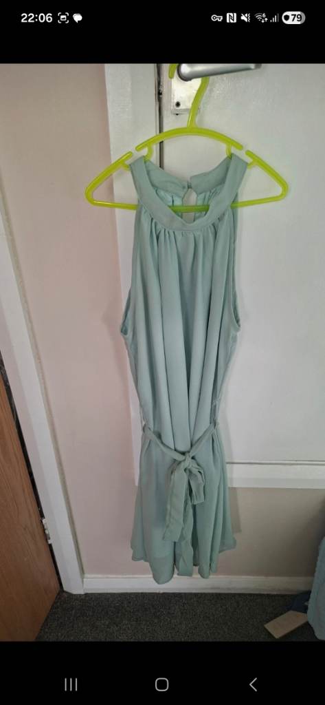 Shein halterneck dress size xs