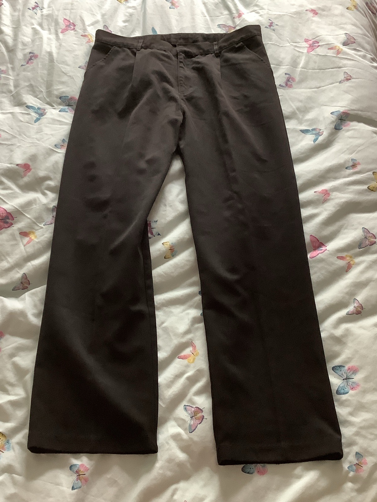 F&F boys black trousers age 15-16 years