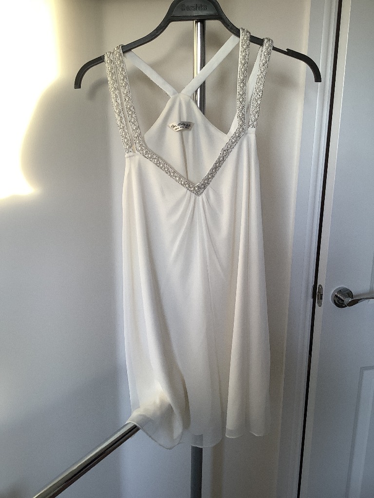 Miss Selfridge ivory to size 12