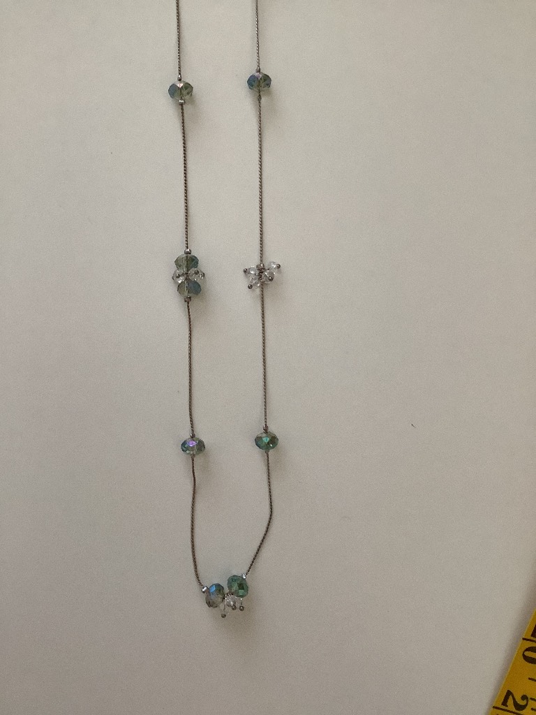 Long beaded necklace