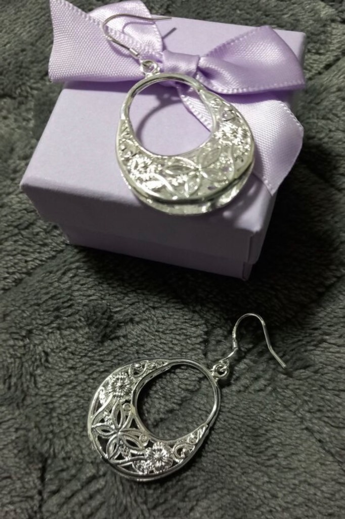 925 silver beautiful earrings