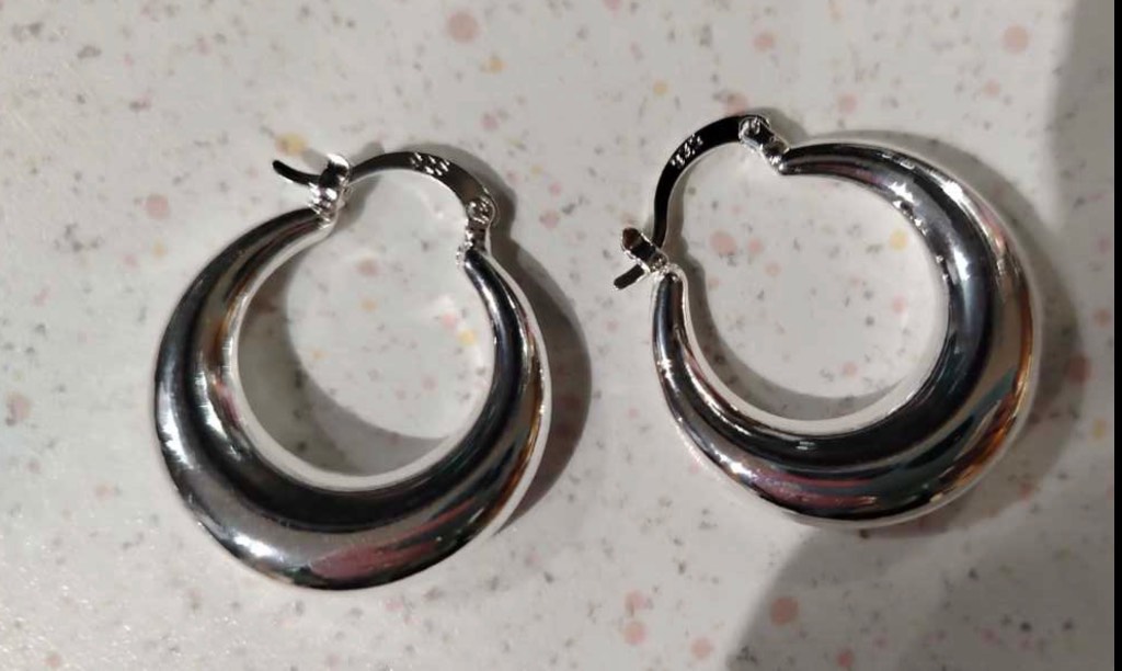 925 silver earring