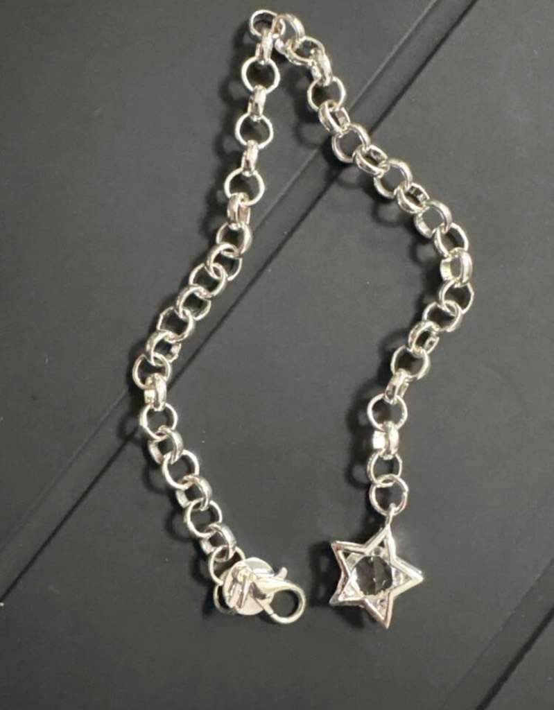925 silver star bracelet
