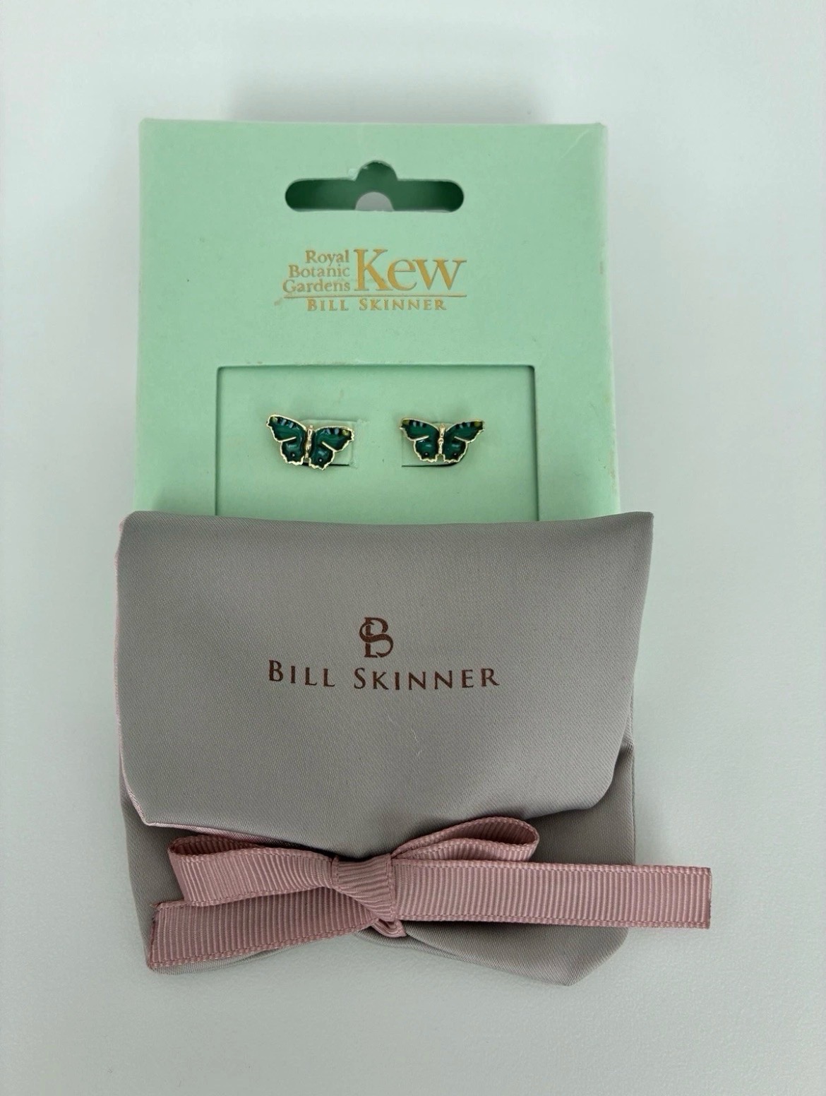 Bill Skinner Kew Gardens Butterfly Stud Earrings
