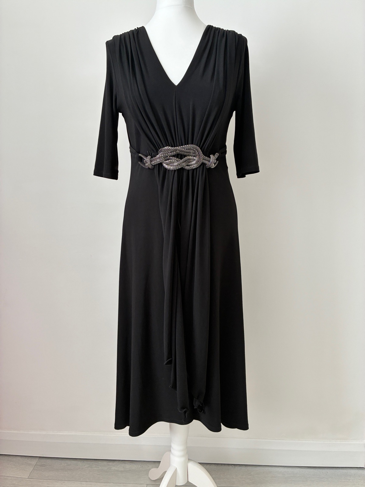 Phase Eight Black Statement Dress Size 12