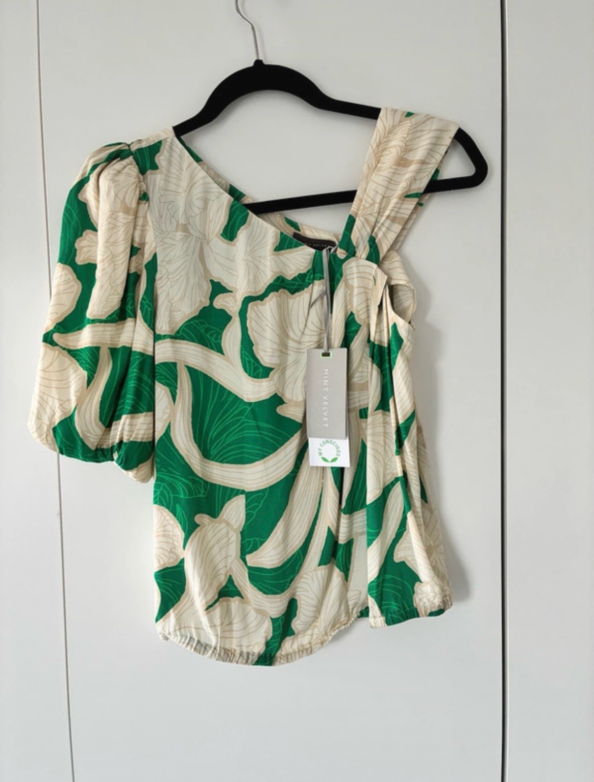Mint Velvet Sabrina Summer Top Size Small