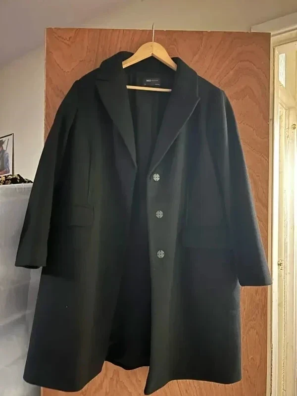 Marks and spencers Women's Coat Black Size 20