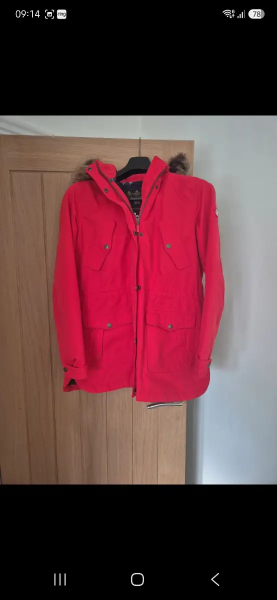 Ladies Barbour winter coat