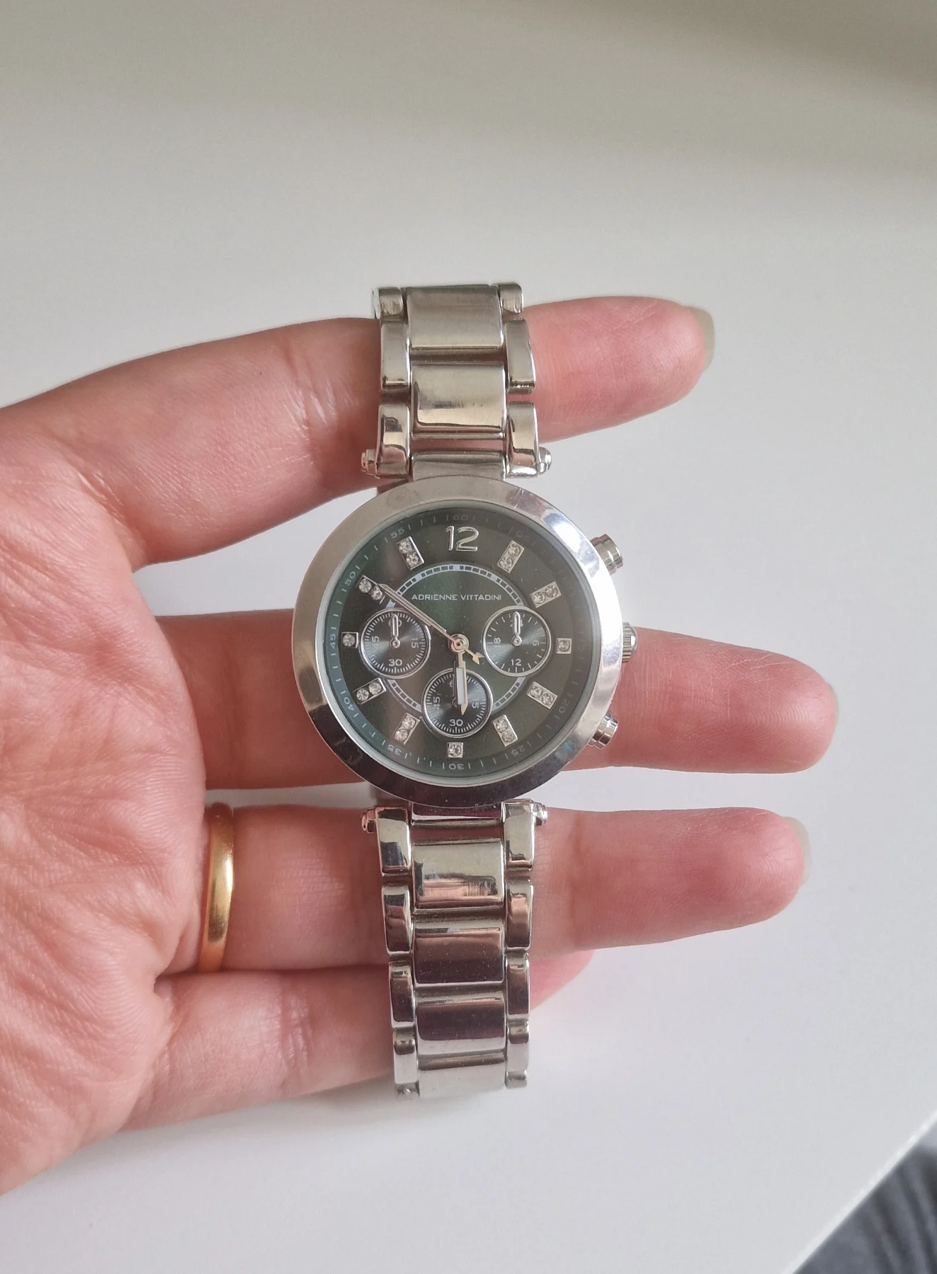 Silver watch