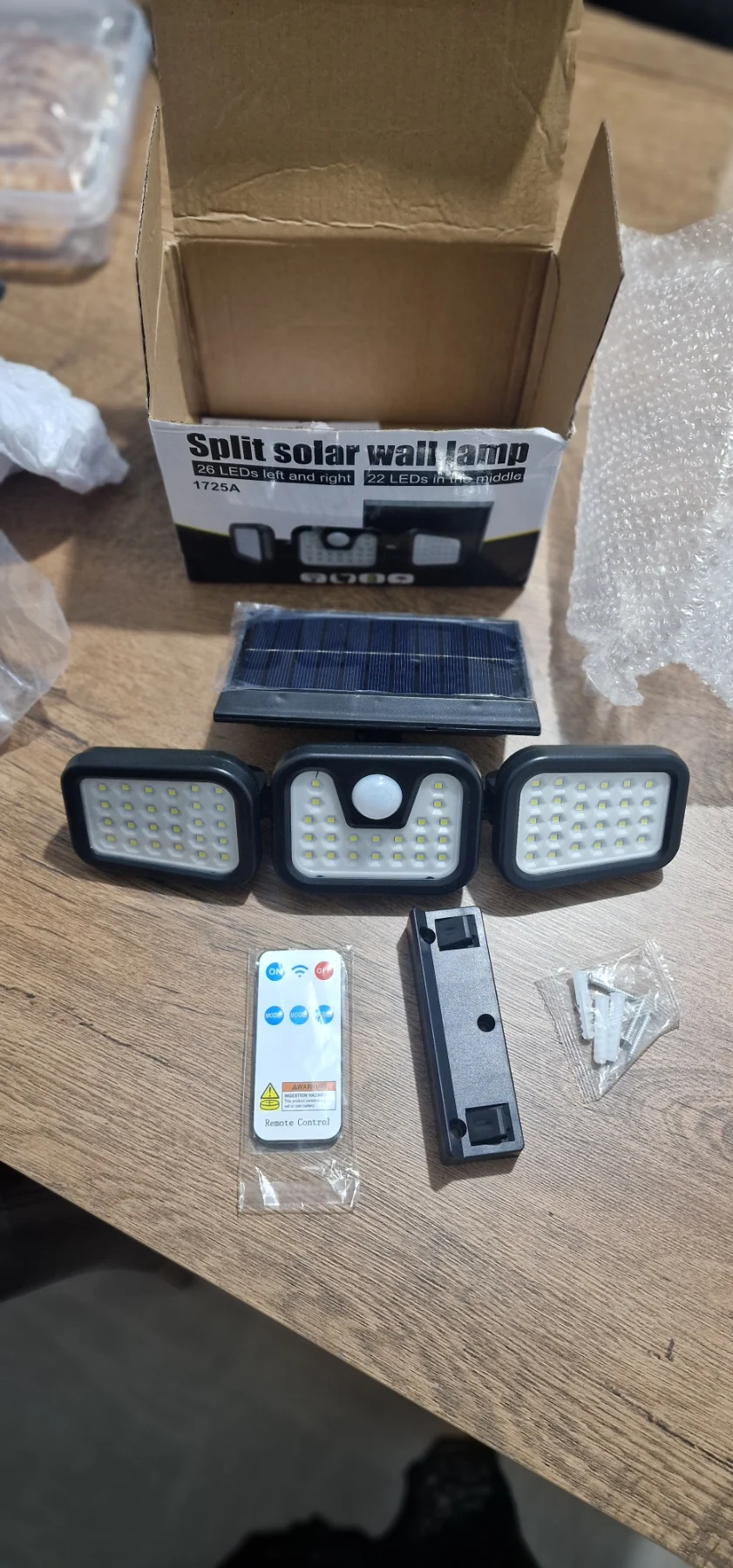 Outdoor solar led light