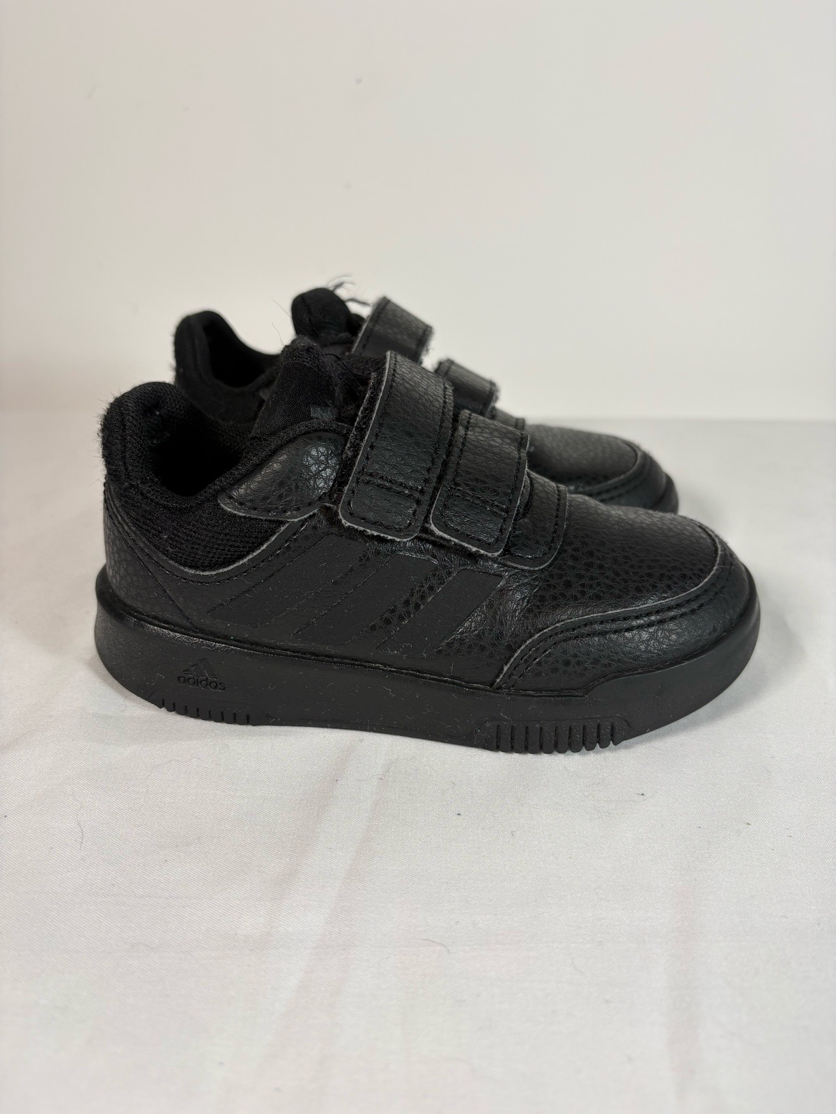 Adidas Toddler Trainers – UK 7K – Black – Hook & Loop – School Shoes