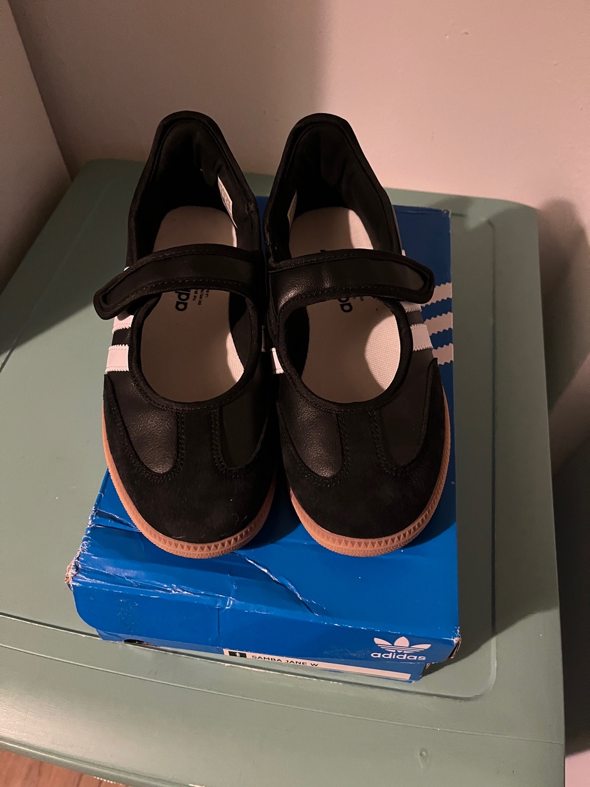 Adidas Samba Jane Trainers NWT size 5 black/white