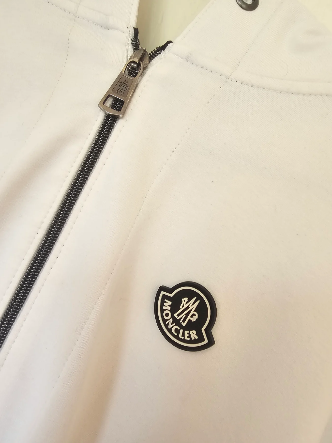 Moncler white jacket
