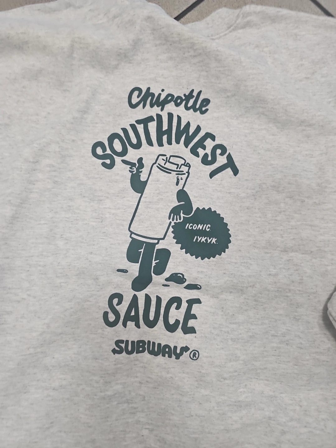 Subway Southwest sweatshirt