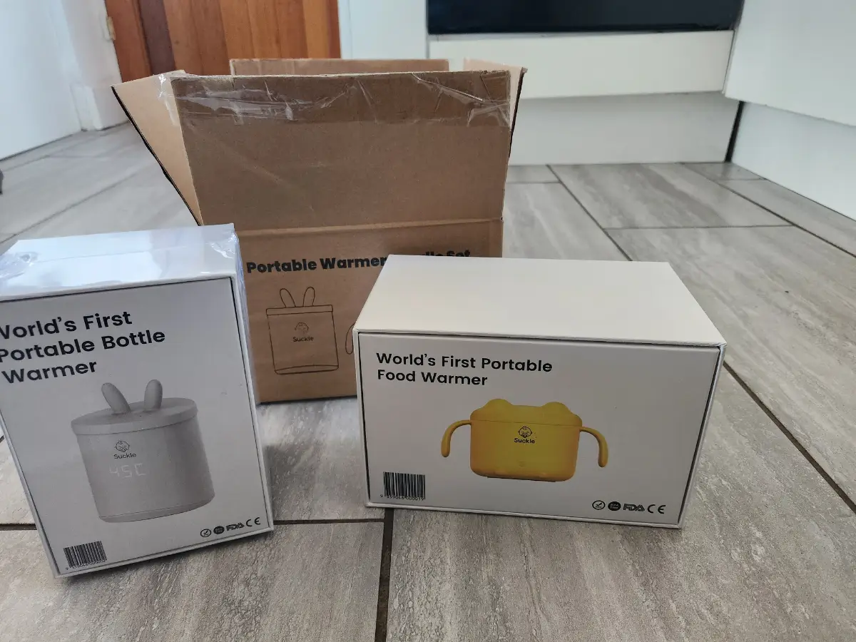 Title: Brand New Suckle Portable Bottle & Food Warmer Bundle Set – RRP £89.99