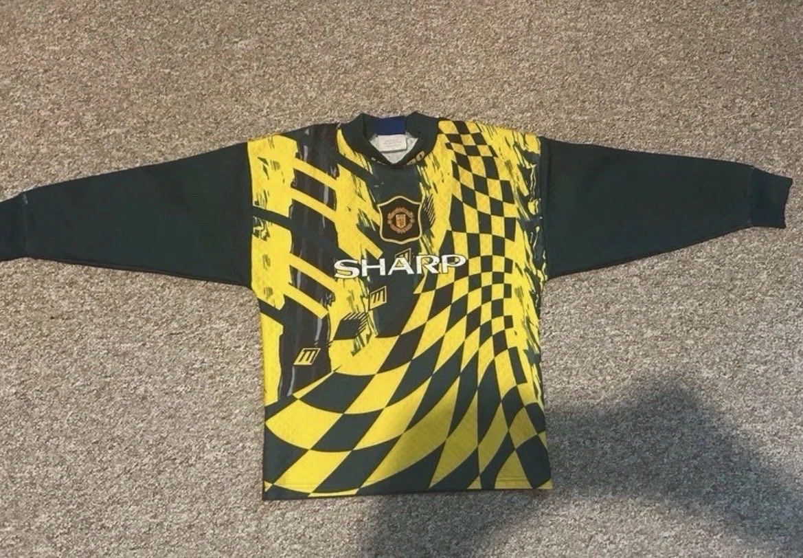 Umbro Manchester United 1992-94 Goalkeeper Shirt LB 32 Schmeichel