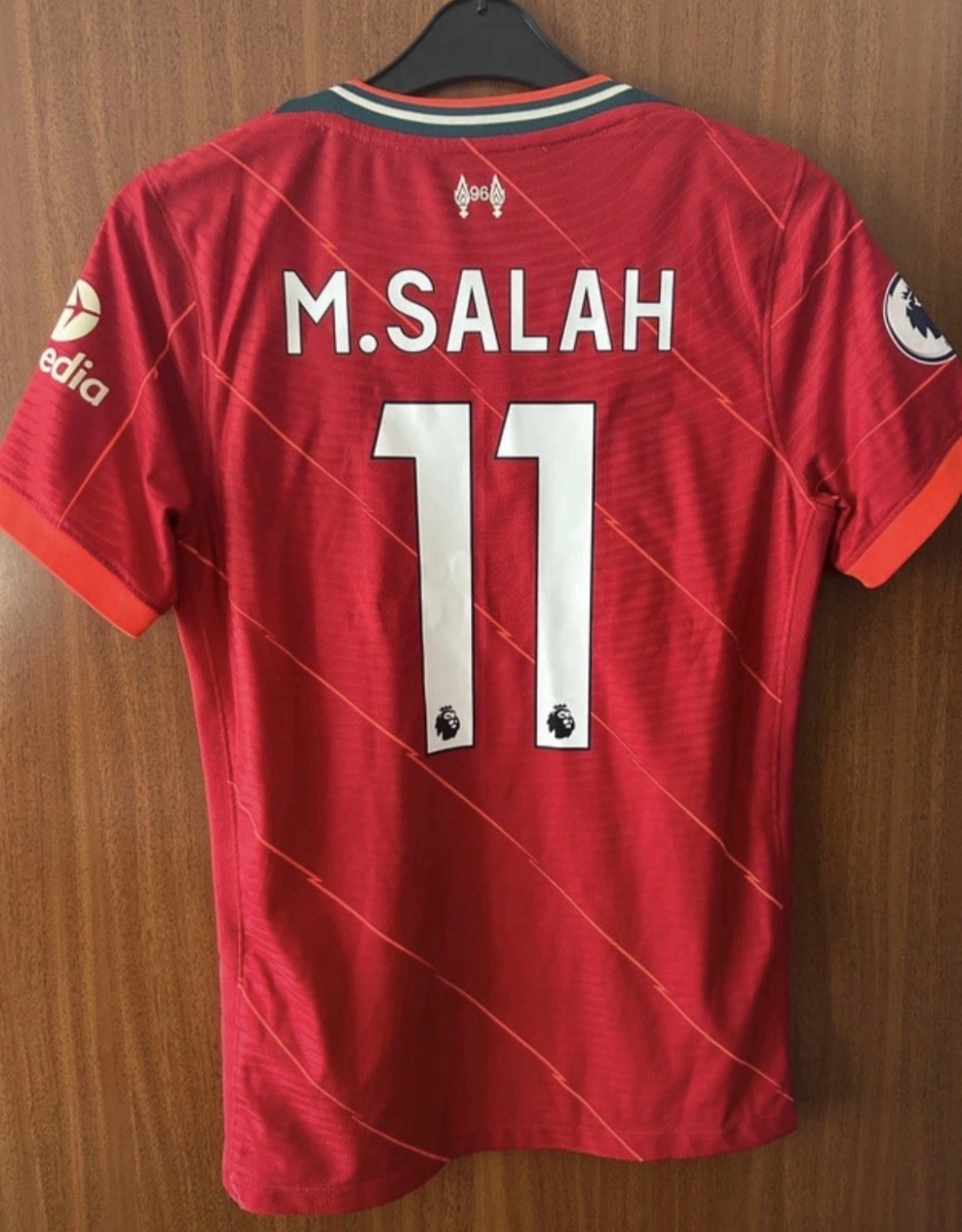 Liverpool 2021 2022 Home Match Shirt Salah 11 Nike Dri-FIT ADV Small EPL