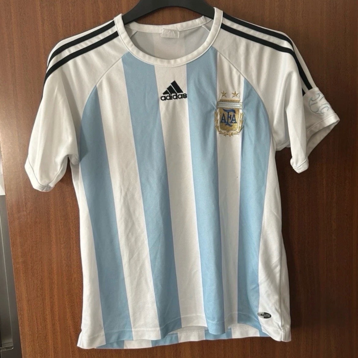 Argentina 2006 Home Shirt adidas ClimaLite World Cup Messi Era Men’s Medium M