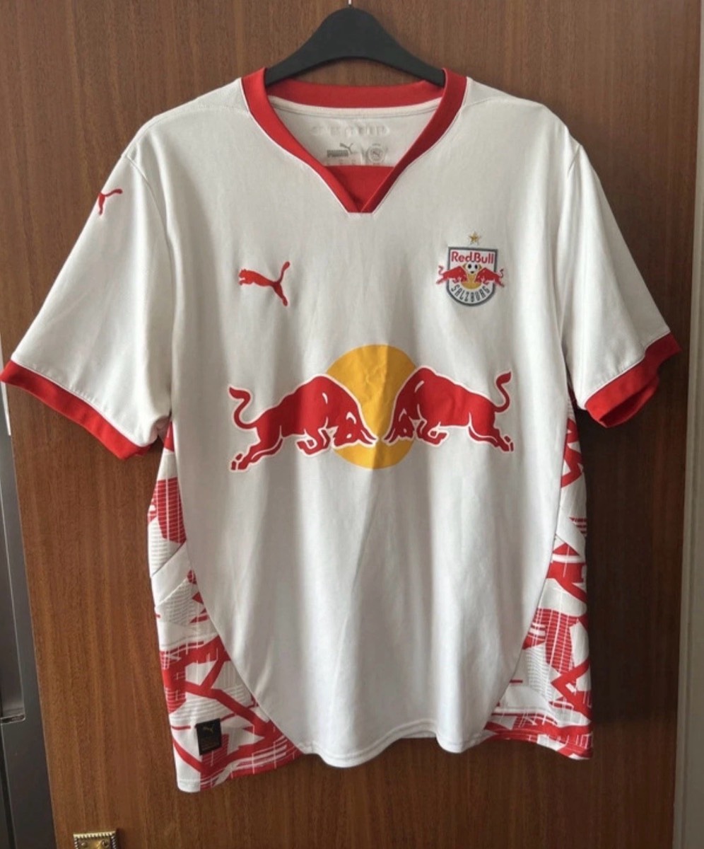 Puma Red Bull Salzburg 2024/25 Home Football Shirt XL Genuine 776429-01