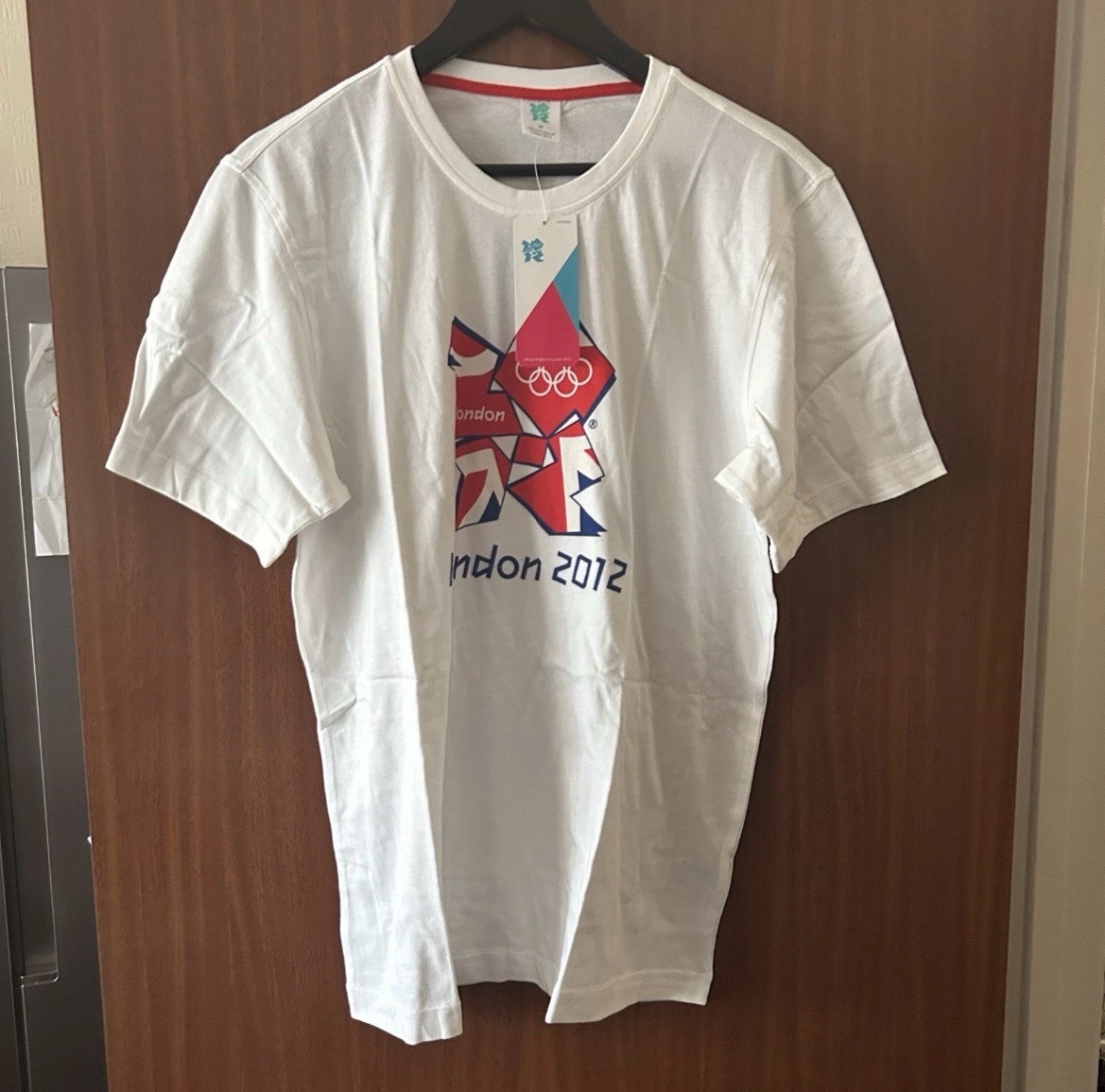 Official London 2012 Olympic Games Logo T-Shirt – White – Men’s Medium – BNWT