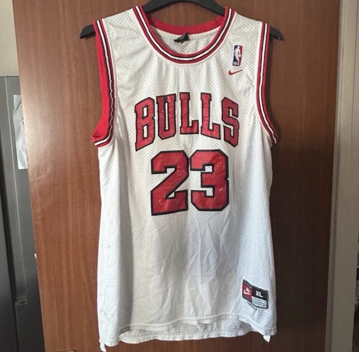 Vintage Nike Chicago Bulls Michael Jordan #23 Jersey XL +2 NBA Basketball Vest