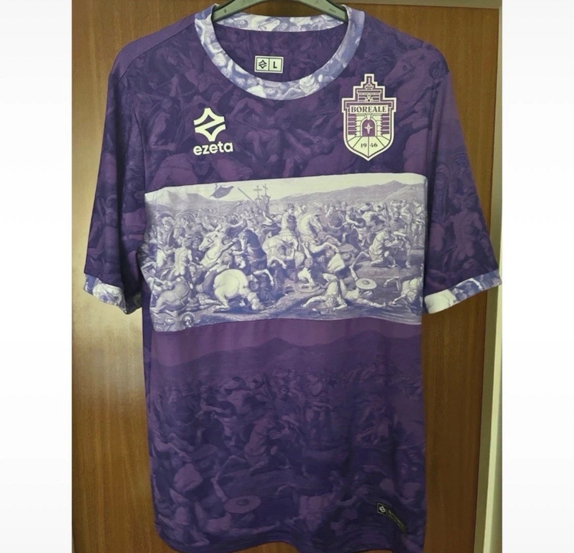 Ezeta Boreale 1946 2023 2024 Fourth Shirt Large Purple Rare Italy