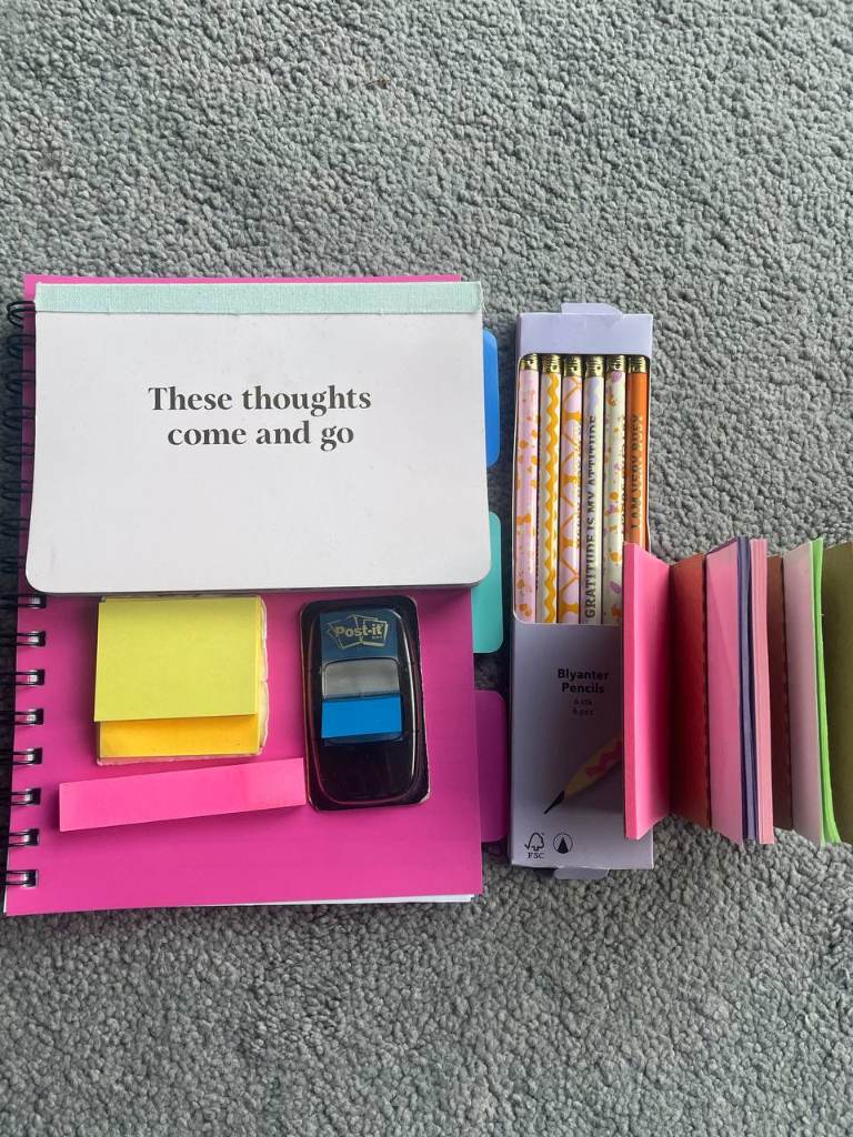 Bundle Office or School Notebook + Small notebook + pencils + Frame