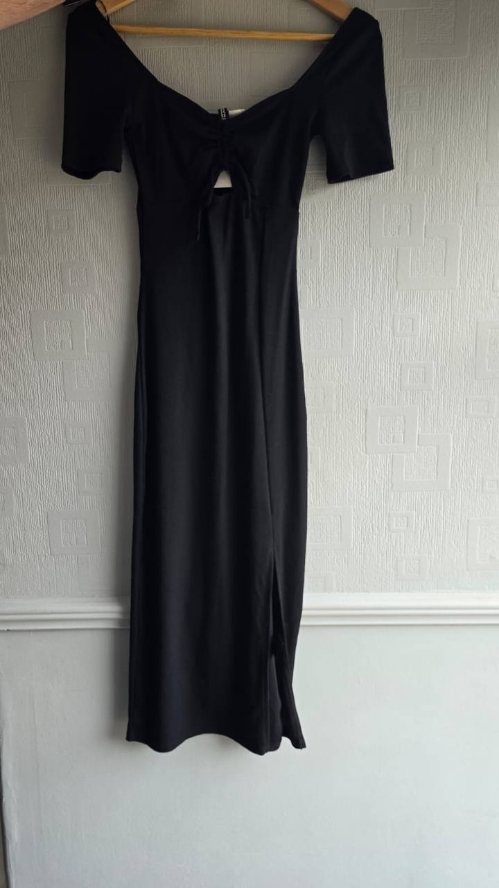 Women’s Long Dress H&M Size XS Black totally New