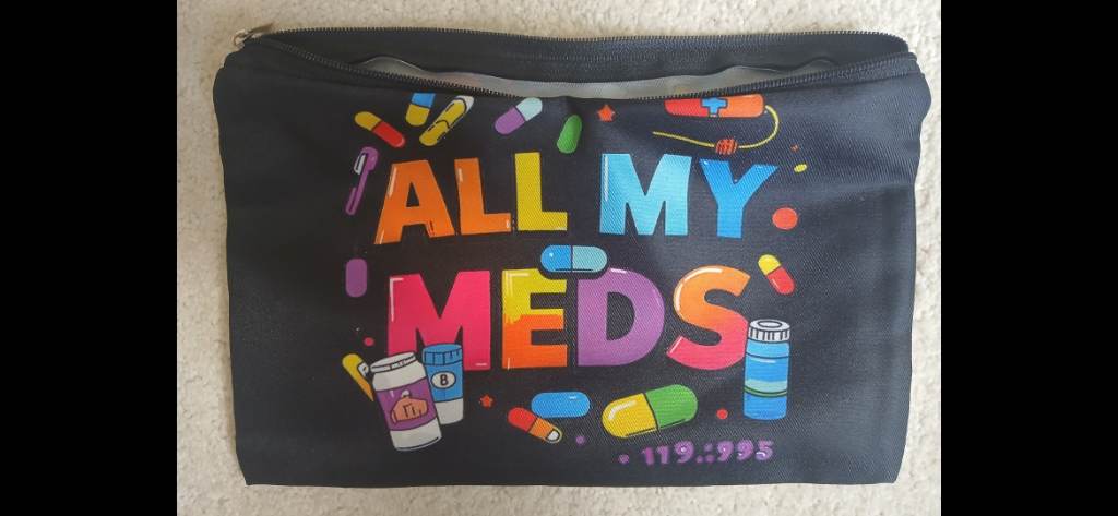 All My Meds - Zipped Medication Bag 💊💊