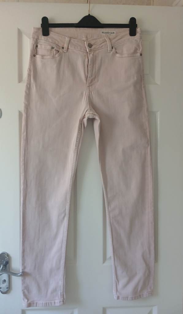 Marks and Spencer Relaxed Slim Long Ladies Jeans - Size 12
