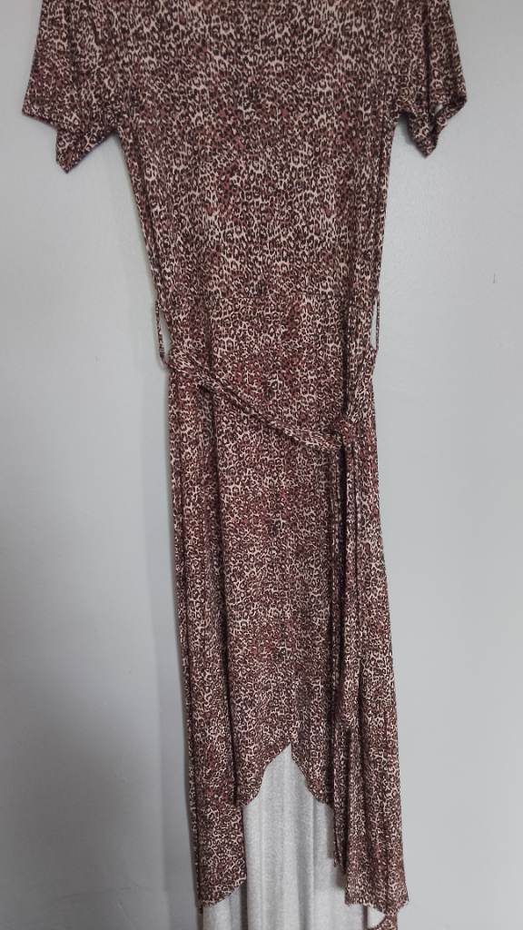 Leopard print dress