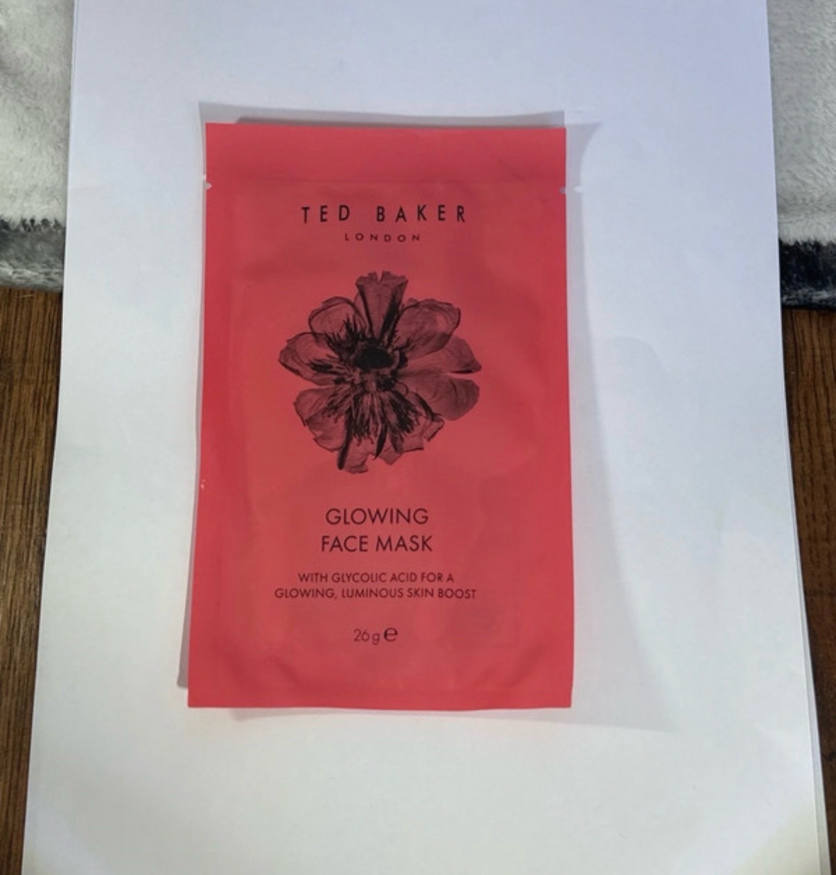 Ted baker Facebook mask