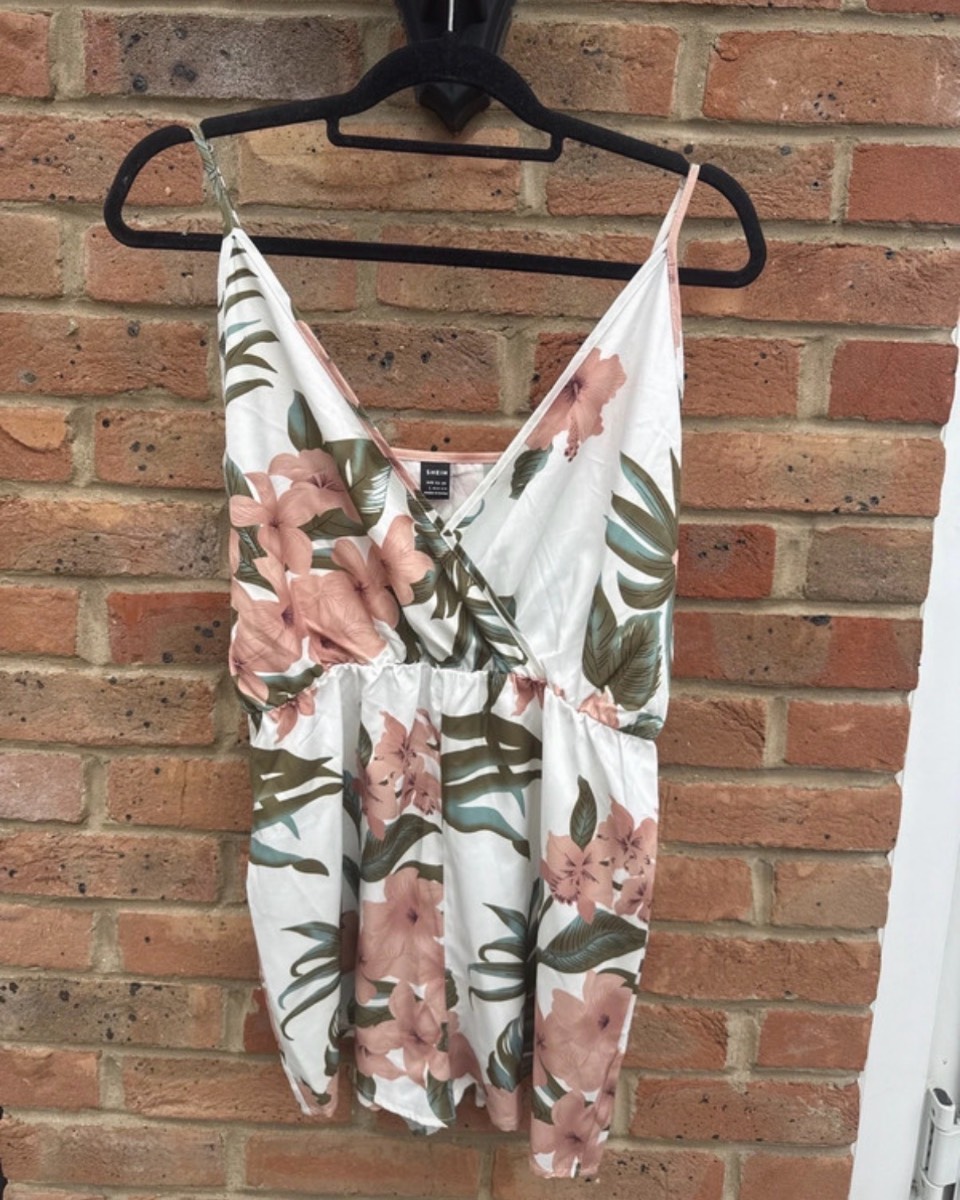 Floral jumpsuit