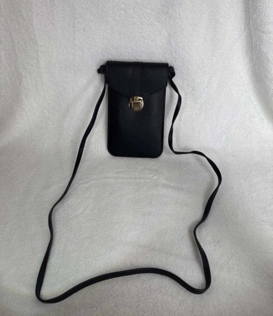 Black bag with phone access